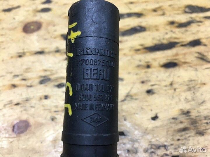 Катушка зажигания renault megane 2