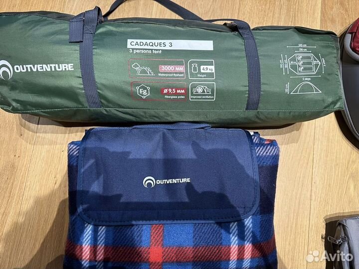 Палатка 3-местная Outventure Cadaques 3 +