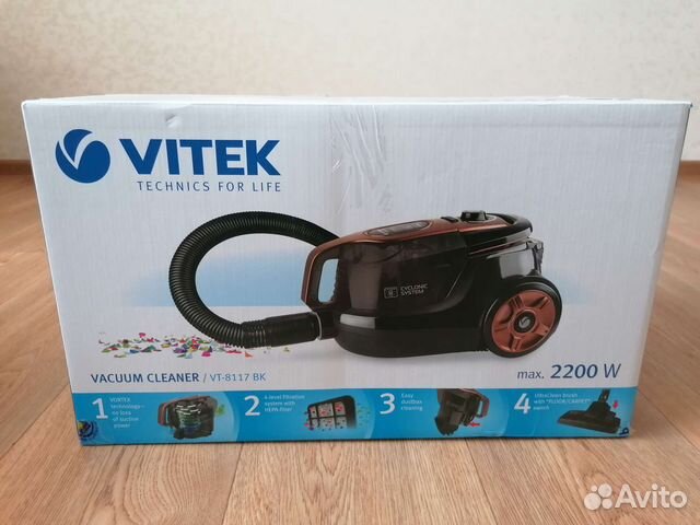 Пылесос Vitek VT 8117 BK