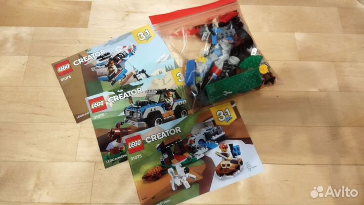 Lego Creator 3 в 1 Приключения в глуши 31075