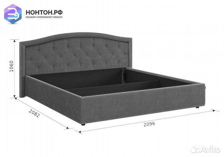 Кровать Верона 1.8 м белая