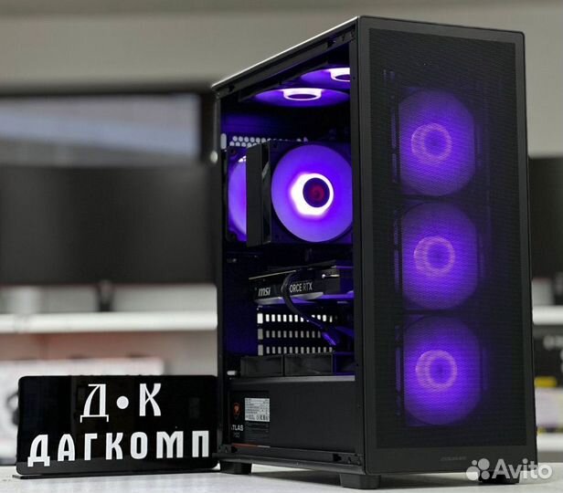 Новый игровой пк на AMD R5 7500F RTX 4070-12Gb