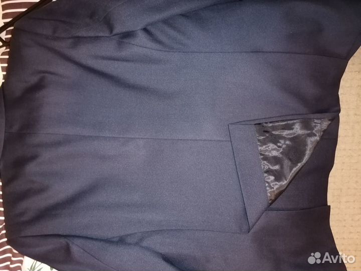 Пиджак на подростка 164-84 цвет ближе к черному