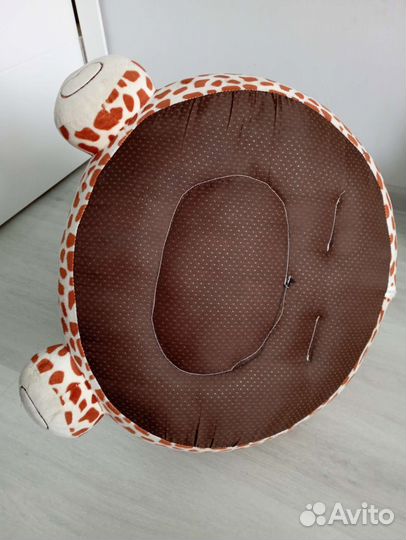 Детское кресло- мягкая игрушка в виде жирафа