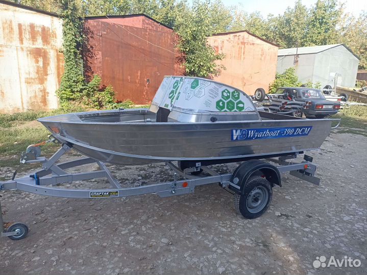 WyatBoat 390 DCM + Sea-Pro 9.9-15