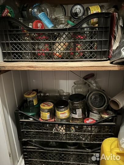 Банки стеклянные бу