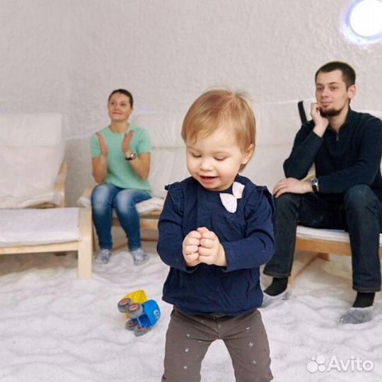 Абонемент в соляную пещеру 11 дней