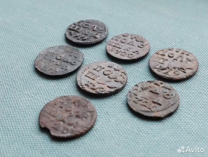 Полушки врп- Петр 1(1719-20-21год)