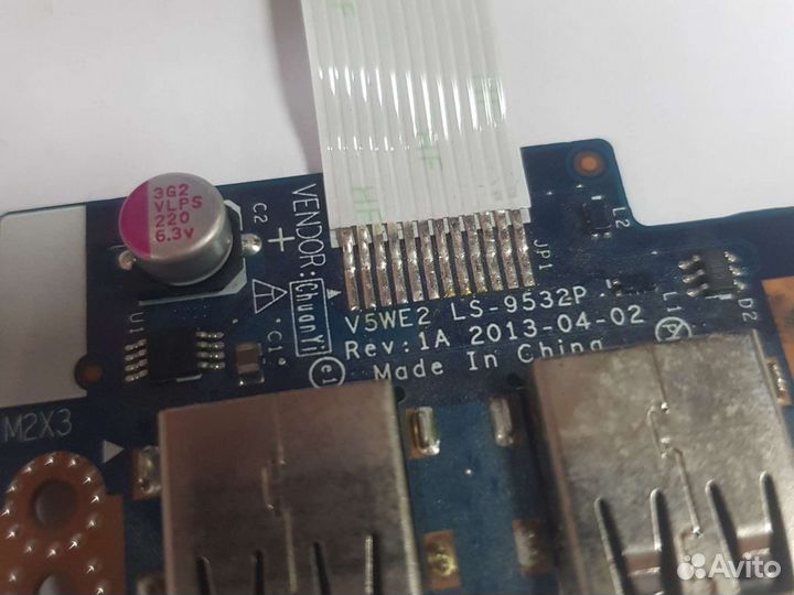 Доп плата Usb Ноутбука packard Bell z5wt1