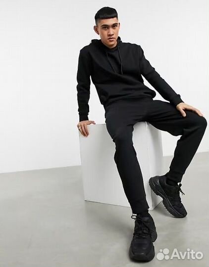 Hugo спортивный костюм с объемным логотипом