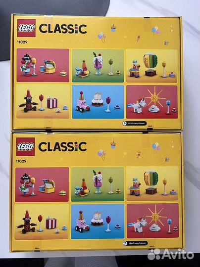 Lego Classic 11029 Творческая коробка для вечерино