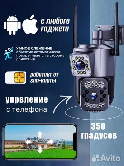 Камера видеонаблюдения уличная