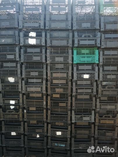 Пластиковые ящики