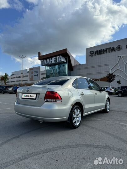 Volkswagen Polo 1.6 МТ, 2012, 130 000 км