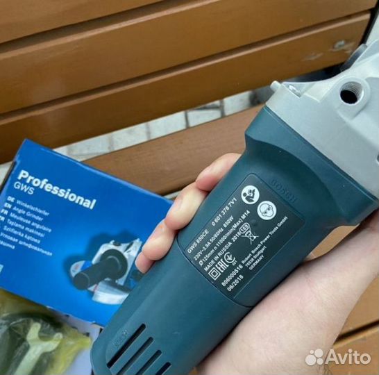 Ушм Bosch GWS8 Ф125mm 1000w (с регулировкой)