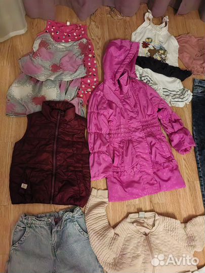 Пакет вещей для девочки 128