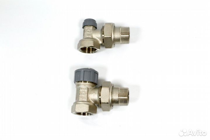 Набор термостатический для радиатора угловой royal thermo 3/4