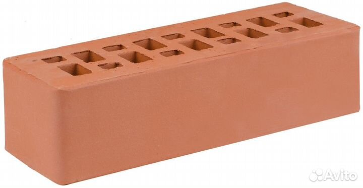 Облицовочный кирпич красный