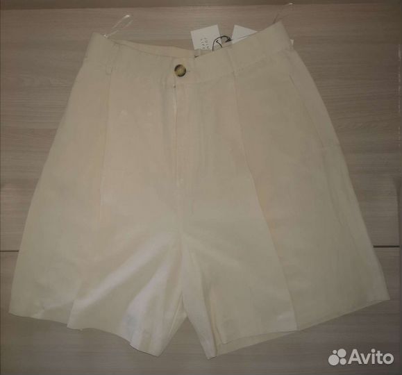 Шорты в стиле рустик zara