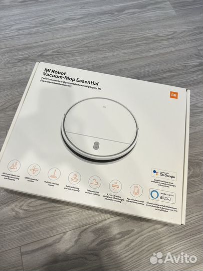 Робот пылесос Xiaomi mi robot vacuum mop essential