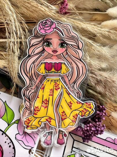 Альбом с куклой