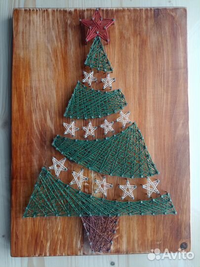 Картина стринг арт 