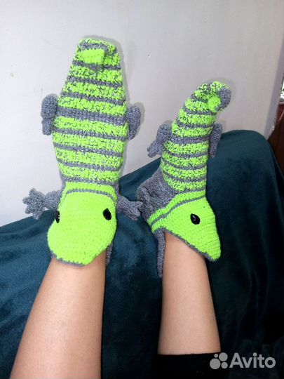 Носки вязаные