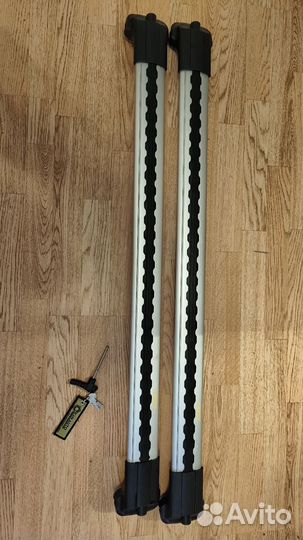 Багажник поперечнны на рейлинги на крышу turtle