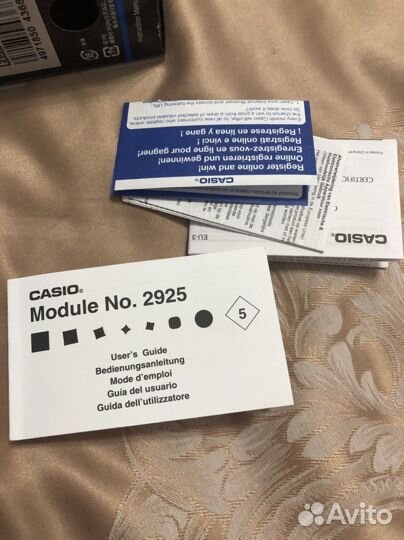Часы casio model 2925 (w752)