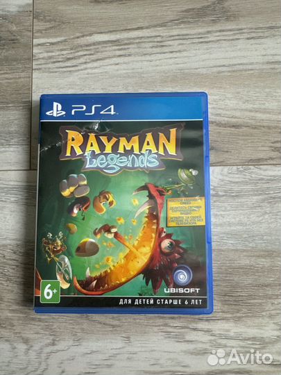Rayman legends ps4 диск
