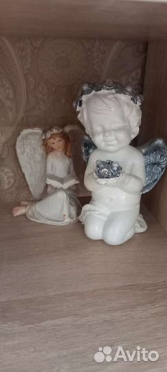 Гипсовые статуэтки Ангелочки