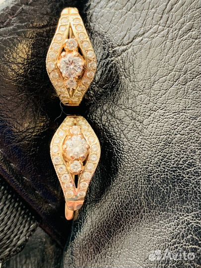 Серьги с брильянтами