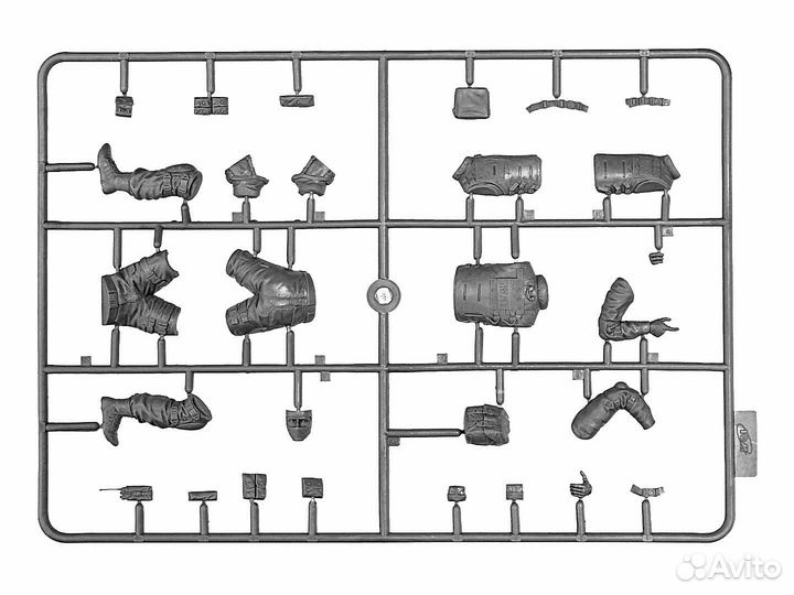 Сборная модель (миниатюра) Лидер группы S.W.A.T