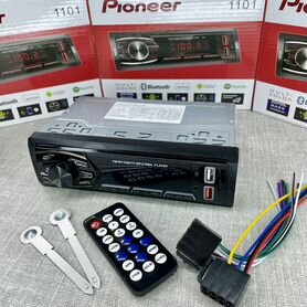 Магнитола Pioneer с Bluetooth 1Din Новая 1101/1102