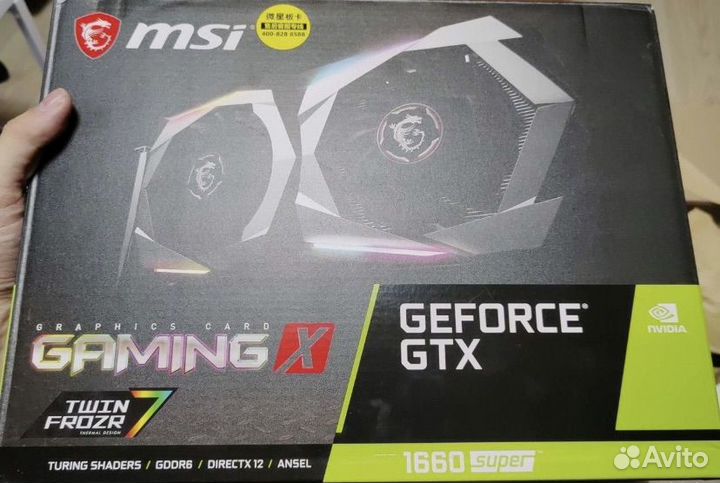 Видеокарта gtx 1660 super 6gb