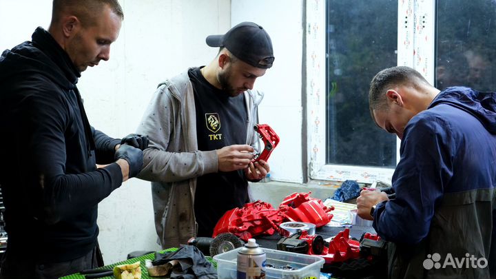 Покраска суппортов (приедем сами )