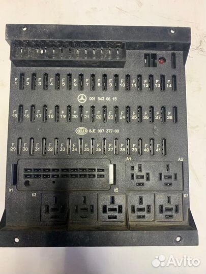 Блок предохранителей atego