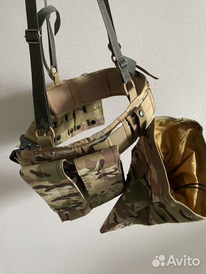 Пояс разгрузочный тактический с подсумками