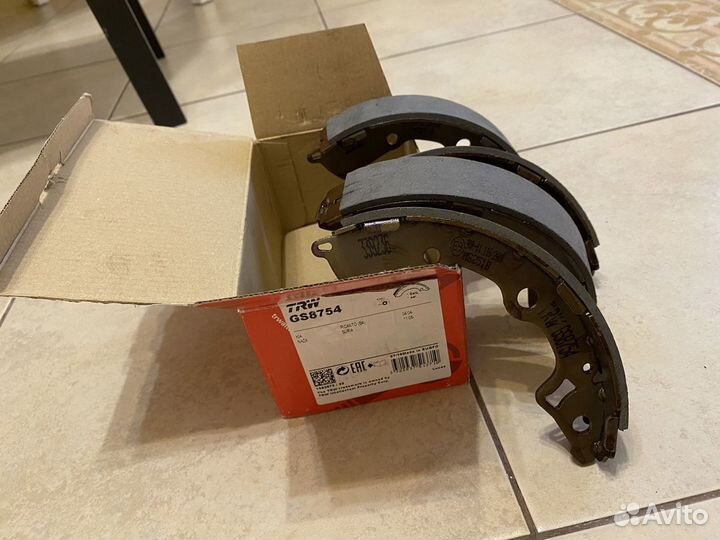 Колодки тормозные задние KIA Picanto