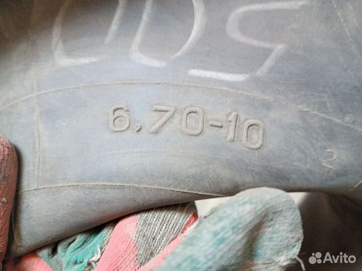 Камера на 10-12 R для толстых колес мотоцикла