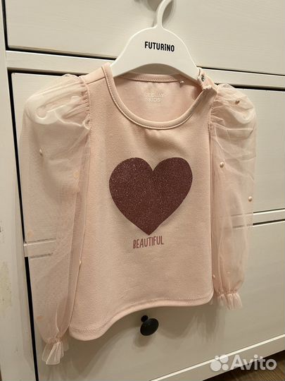 Блузка для девочки 86