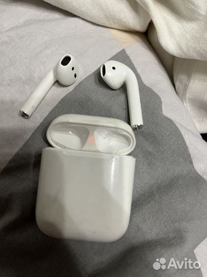 Беспроводные наушники apple airpods 2