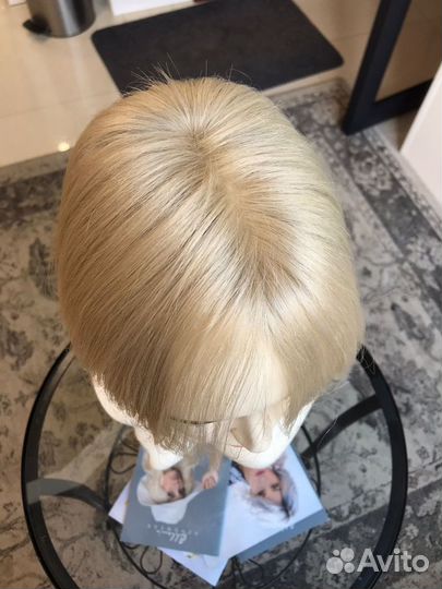 Накладка из натуральных волос