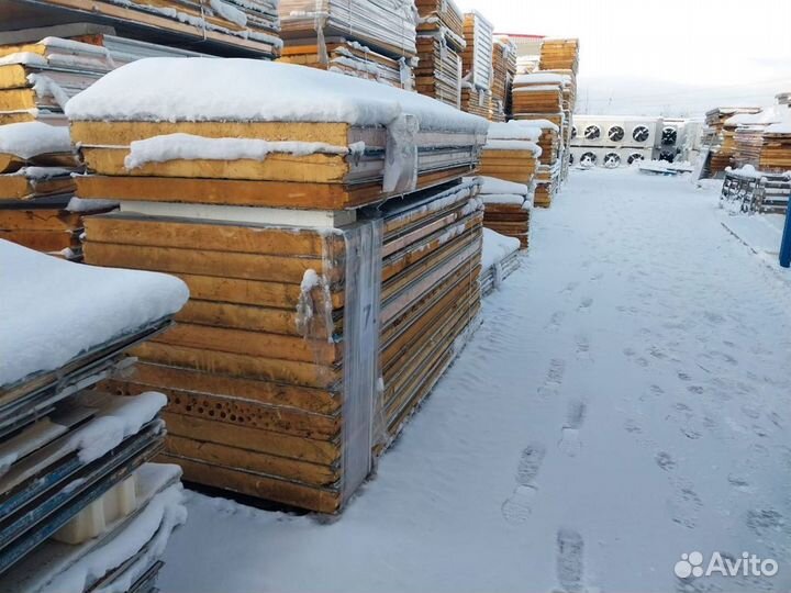 Сэндвич-панели Пир 170 для морозильных камер