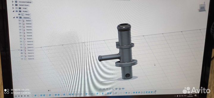 Тройник корпуса воздушного фильтра Fiat Albea
