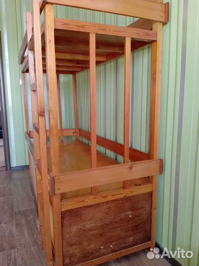 Двухъярусная кровать бу дерево