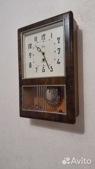 Часы настенные очз Янтарь