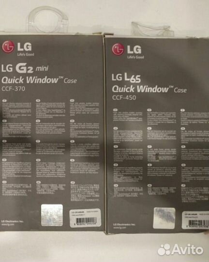 LG оригинальные чехлы