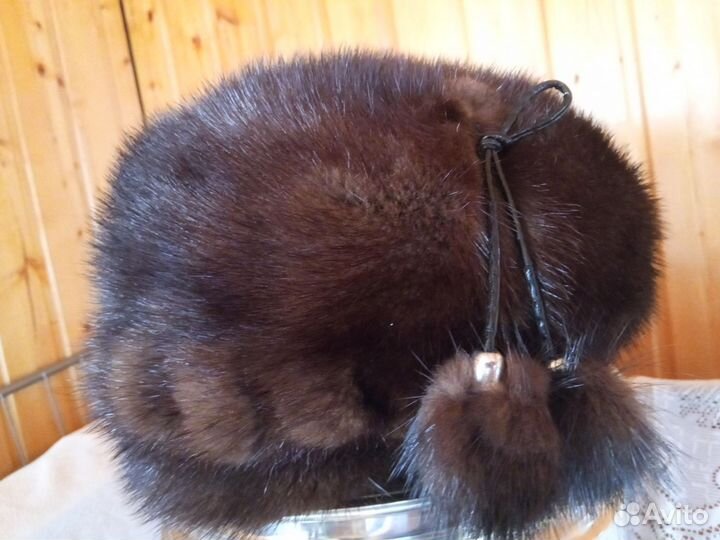 Берет норковый