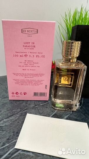 Ex nihilo lust in paradise 100 ml парф вода спрей